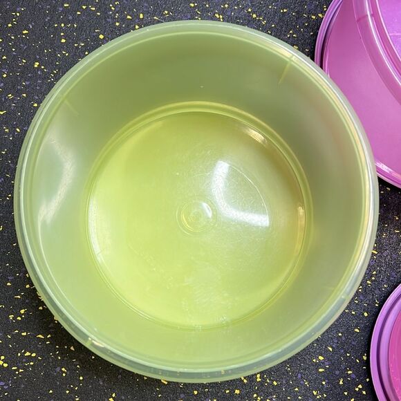 Tupperware Stacking Canisters 3PC Set - Picture 4 of 9